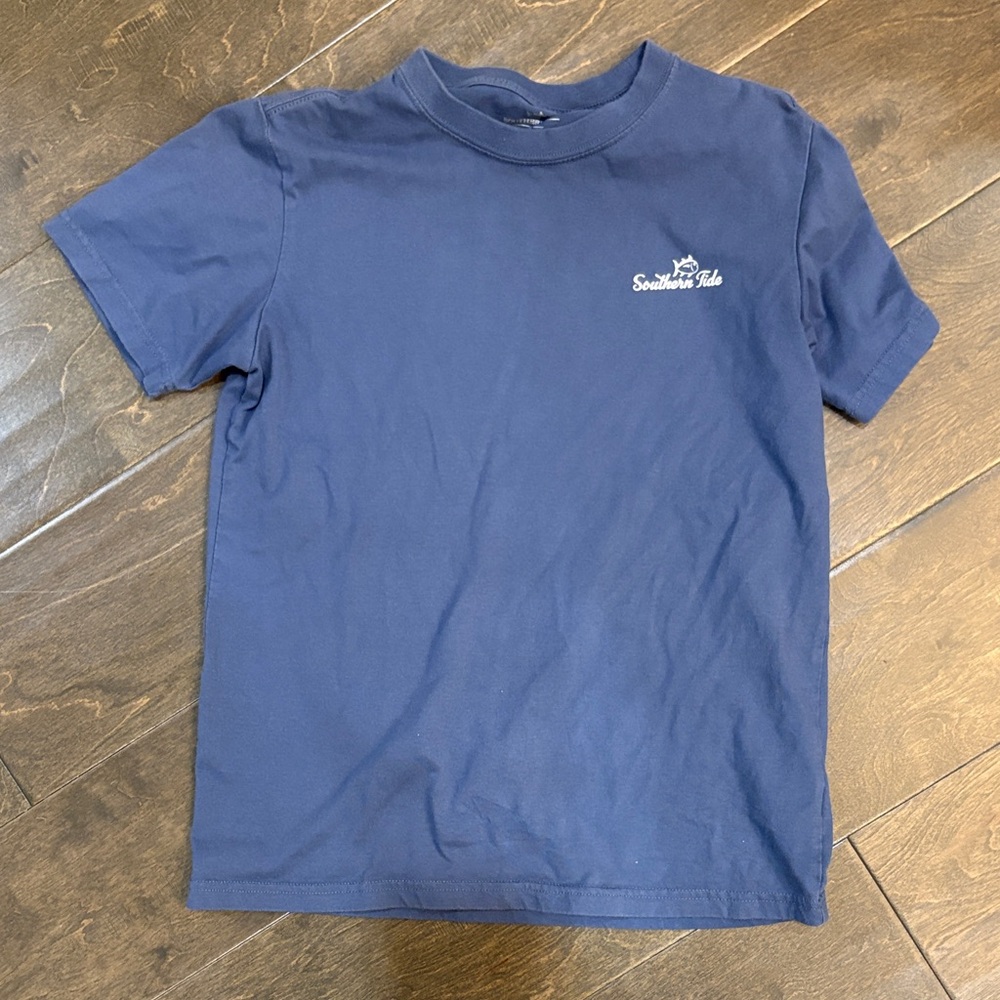 Southern Tide Kids Navy Tee